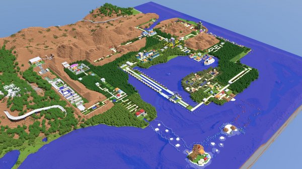 Thế giới game qua ống kính Minecraft 11