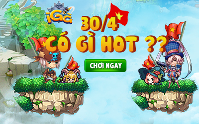 Mạng SohaGame tưng bừng khuyến mãi dịp 30/4 – 1/5 2