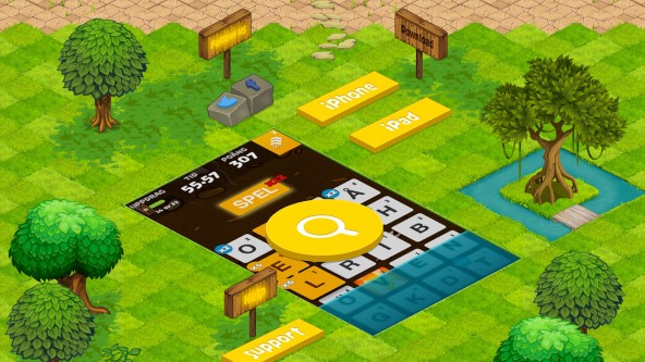 Ruzzle Adventure – Game giải đố nhẹ nhàng cho iPhone 5