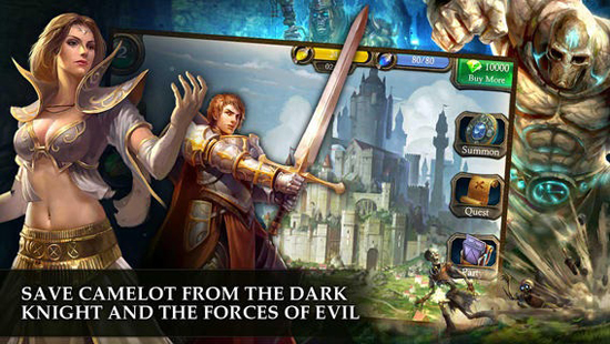 Heroes of Camelot - Game thẻ bài hấp dẫn trên iOS 1