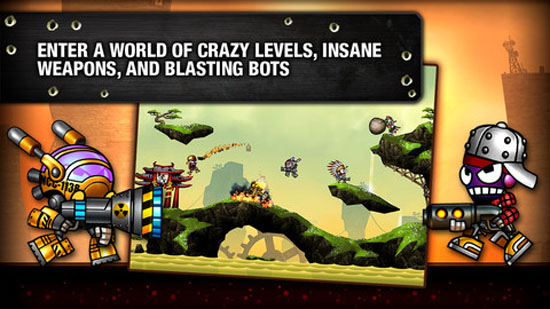 Blastron - Game bắn súng vui nhộn trên iOS 4