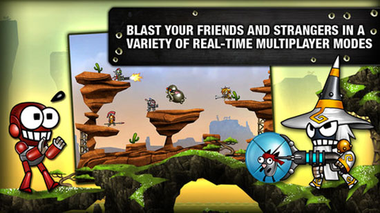 Blastron - Game bắn súng vui nhộn trên iOS 1