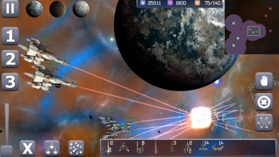 Galactic Conflict RTS: trận chiến ngoài không gian 2