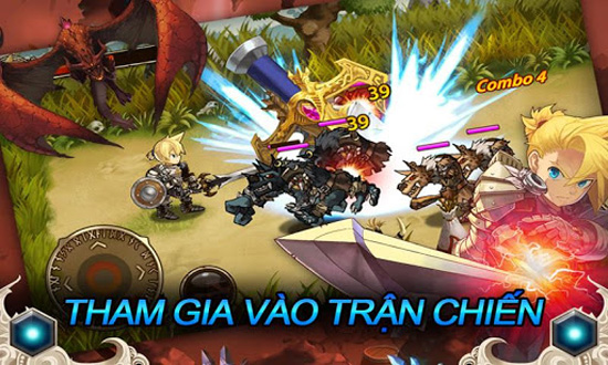 Kingdom & Dragons: Game RPG mới ra mắt dành cho người dùng Android 1