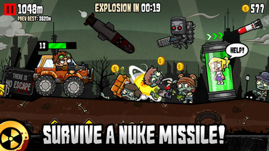 Nuclear Outrun - Game vui nhộn cập bến iOS 1