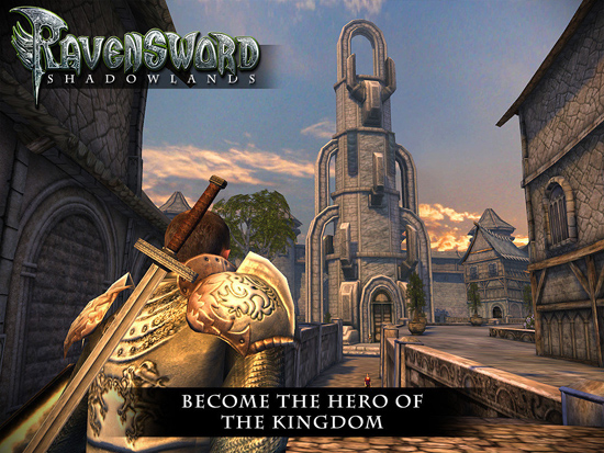 Ra mắt phiên bản Ravensword: Shadowlands 3D RPG trên Android. 1