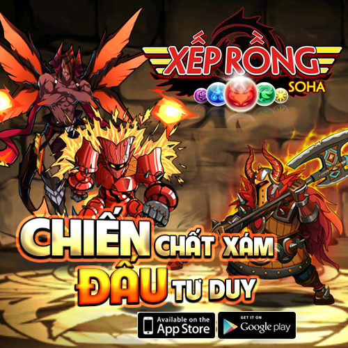 Xếp Rồng Soha thách thức game thủ thích “đau đầu” 1