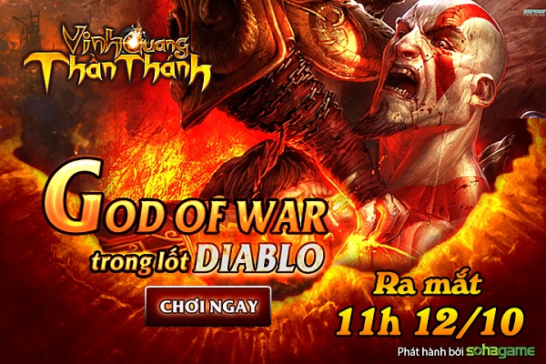 Vinh Quang Thần Thánh đông nghẹt nhờ âm hưởng God of War trong lốt Diablo 1