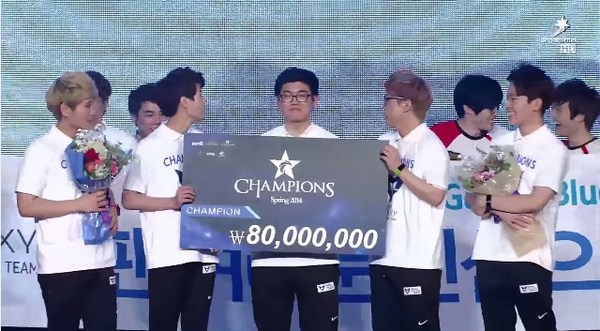 Tổng kết trận Chung Kết của Liên Minh Huyền Thoại OGN Champions Spring 2014 2