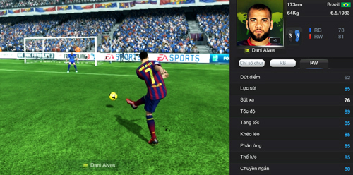 Dani Alves và Jordi Alba đá tiền đạo cánh trong FIFA Online 3, tại sao không? 6