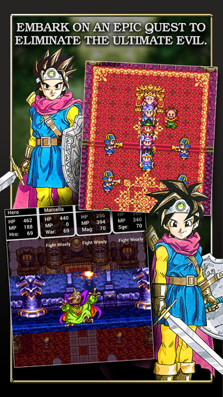 Dragon Quest III - Siêu phẩm RPG cổ điển lấn sân mobile
