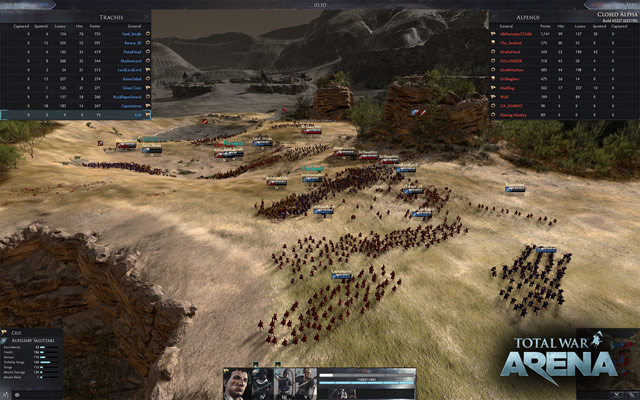 Total War: Arena - Game chiến thuật mới mở cửa thử nghiệm