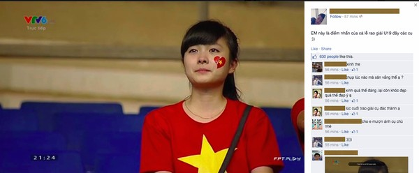 Nữ CĐV khóc cuối trận chung kết của U19 Việt Nam gây sốt khắp mạng xã hội