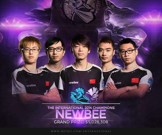 Newbee, nhà đương kim vô địch thế giới.