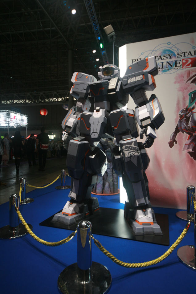 Những mô hình và gian hàng tuyệt đẹp ở Tokyo Game Show 2014