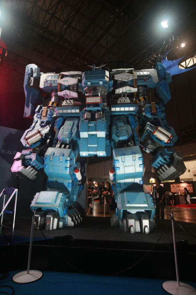 Những mô hình và gian hàng tuyệt đẹp ở Tokyo Game Show 2014