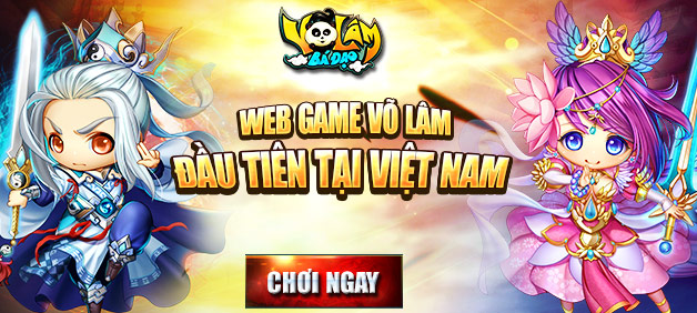 Game mới Võ Lâm Bá Đạo chuẩn bị ra mắt tại Việt Nam