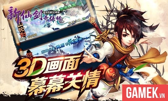 Tân Tiên Kiếm Kỳ Hiệp Truyện - Game mobile 3D tiên hiệp bom tấn