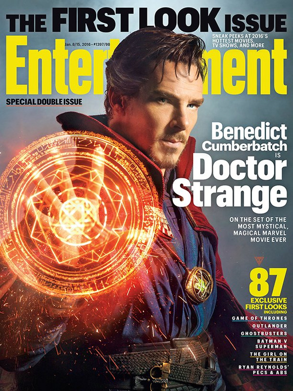 
Doctor Strange trên bìa tạp chí EW
