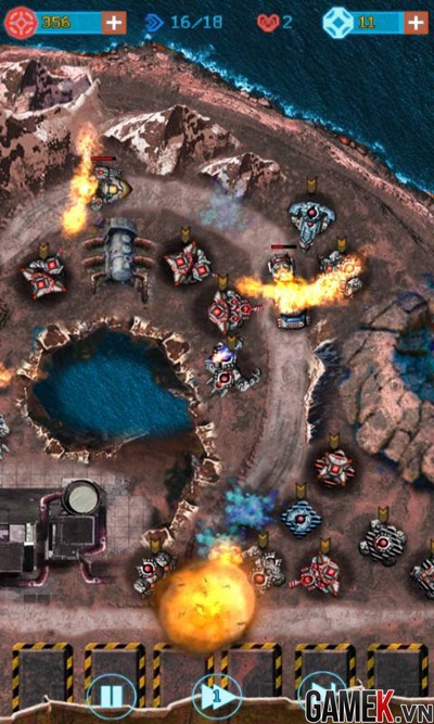 Galaxy Defense 2 chính thức ra mắt game thủ Việt