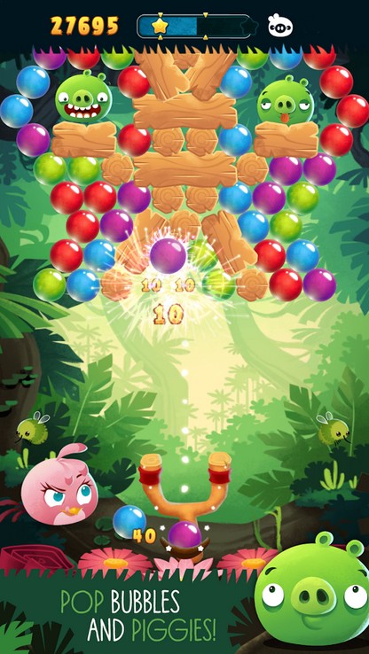 Angry Birds Stella POP! - Khi chim điên bắn bong bóng