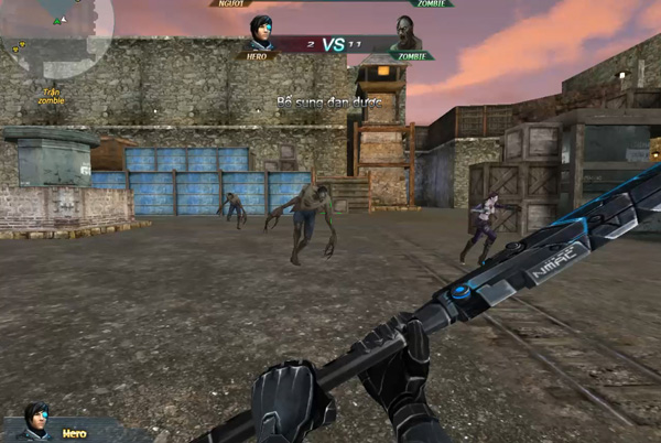 Chế độ chơi bắn Zombie trong Truy Kích