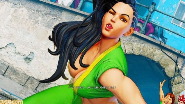 
Vòng ngực ngồn ngộn của nữ võ sĩ Street Fighter V mới.
