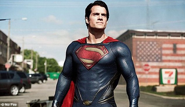 A suit that would give people Superman-like powers, such as being bulletproof, could build on work done by an MIT professor who is developing liquid armour. A still of Henry Cavill as the Man of Steel is shown