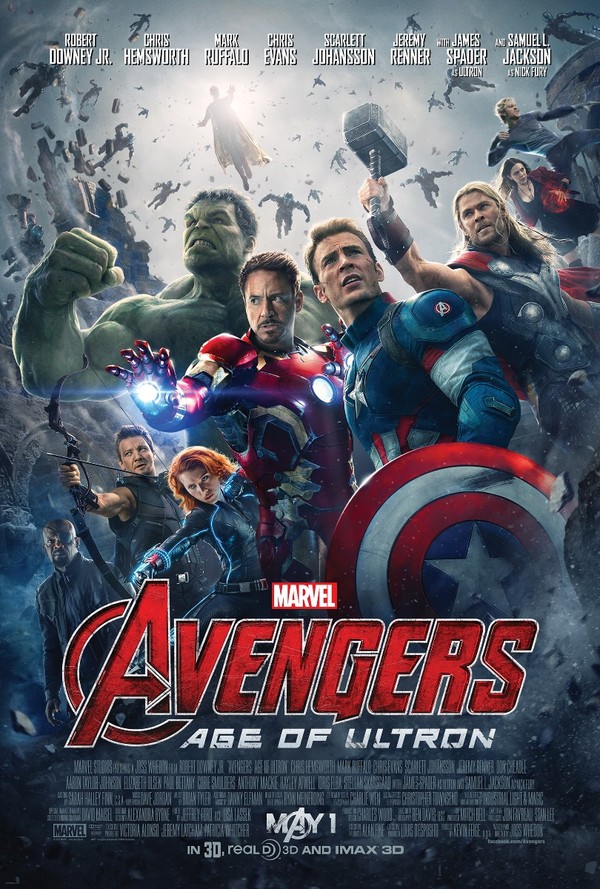 Poster chính thức của Avengers: Age Of Ultron