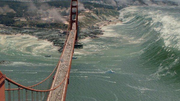 “San Andreas” phá hủy Cầu Cổng Vàng một cách không khoan nhượng