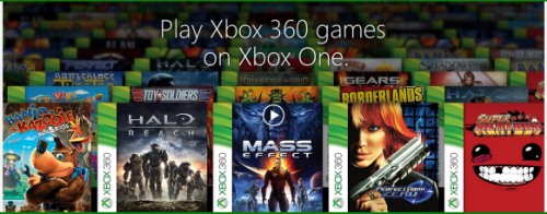 E3 2015, Xbox One, PlayStation 4, tương thích ngược, chơi game Xbox 360 trên Xbox One