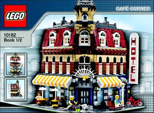 Mô hình Lego khách sạn Cafe Corner.