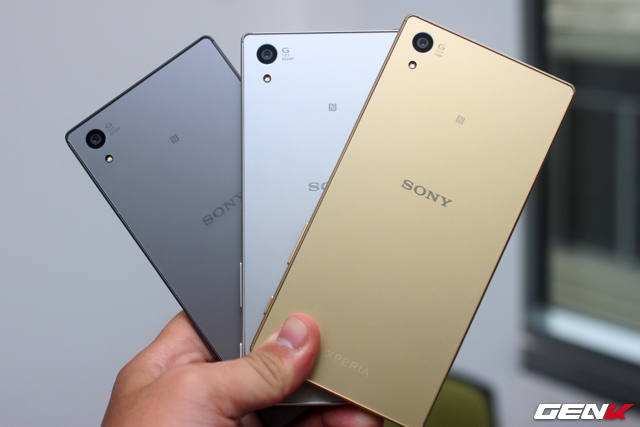  Xperia Z5 với 3 phiên bản màu sắc tùy chọn tại Việt Nam. 