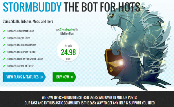 
Stormbuddy là một chương trình auto cho Heroes of the Storm được quảng cáo công khai.
