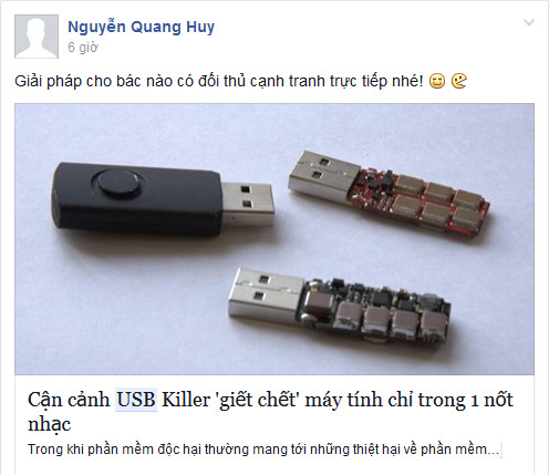 
Một số chủ phòng Net lo lắng về sự xuất hiện của những chiếc USB Killer
