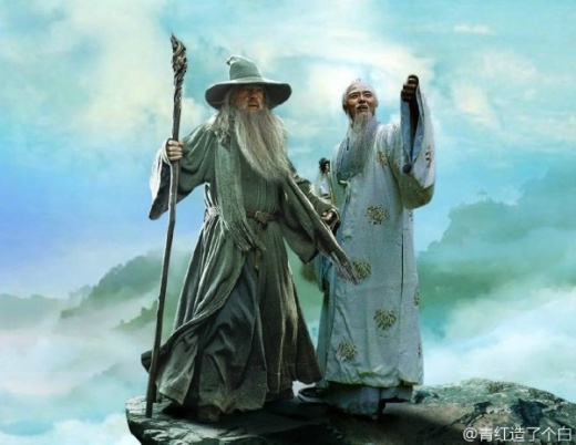  Thái Bạch Kim Tinh tâm đắc bên phù thủy Gandalf.