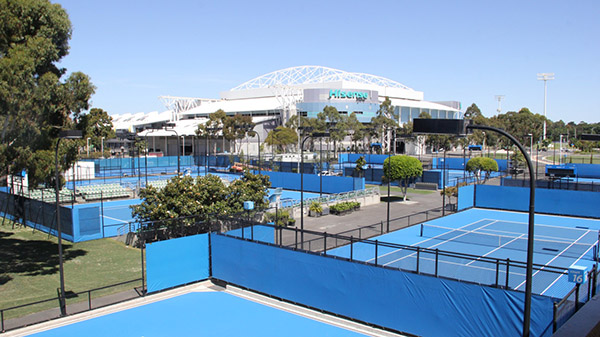 
Địa điểm diễn ra giải Tennis Úc mở rộng.
