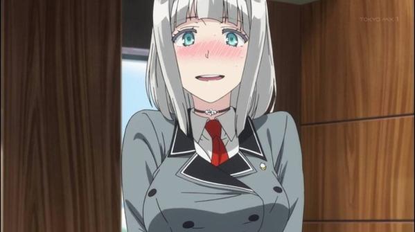 
Tựa anime học đường Shimoneta với cô nàng Anna sở hữu vòng 1 khủng chắc chắn sẽ phải có được 1 slot trong danh sách này rồi.
