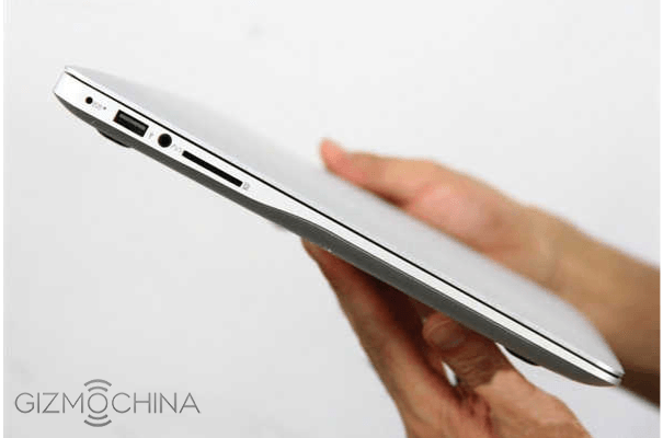  Laptop của Xiaomi quả thực rất giống với MacBook của Apple. 