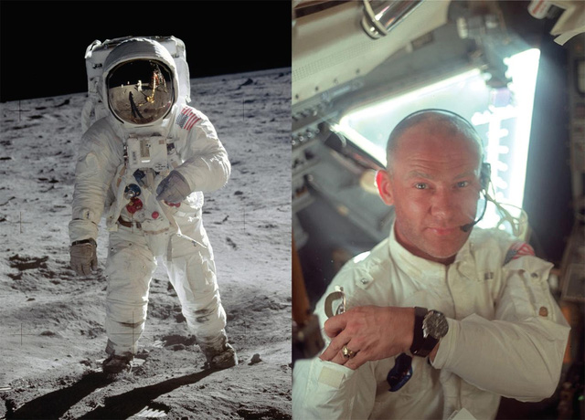 Chiếc “Moonwatch” Omega Speedmaster trở thành kẻ du hành đầu tiên trên mặt trăng cùng Buzz Aldrin