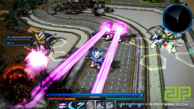 SD Gundam Online 2 hé lộ gameplay hành động ấn tượng