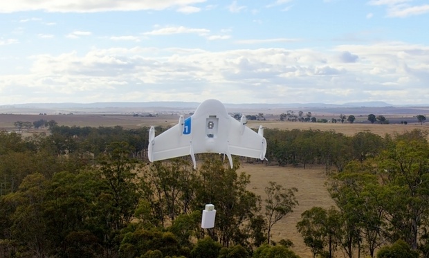  Mô hình thiết bị bay không người lái từng được Google thử nghiệm tại Úc vào năm 2014 