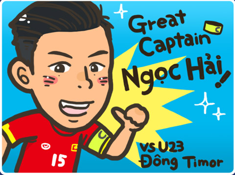 
Đội trưởng U23 Việt Nam - Quế Ngọc Hải
