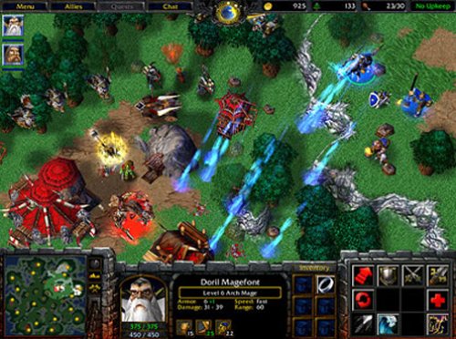 NetChùa là nơi luyện tập của rất nhiều anh tài WarCraft III.