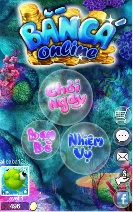 iCá - Game bắn cá đầu tiên trên di động tại Việt Nam