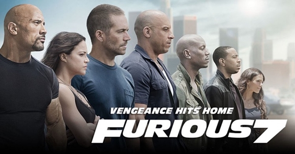 
Vin Diesel và Dwayne Johnson trong Fast & Furious 7
