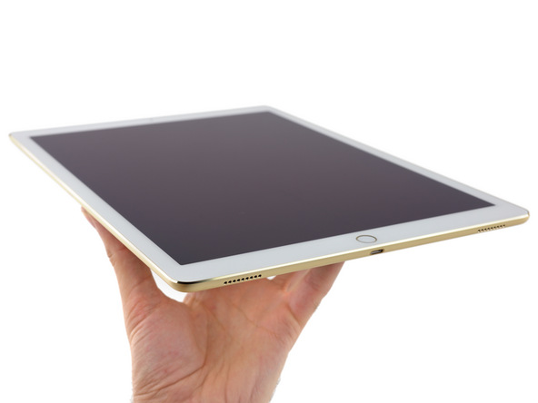  Kích thước của iPad Pro vượt ra khỏi lòng bàn tay người dùng. 