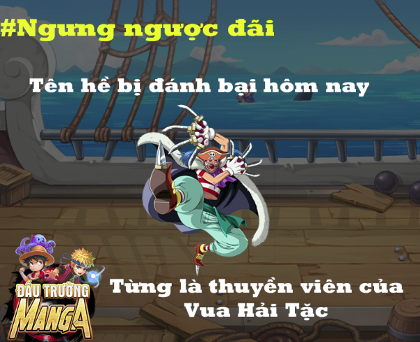 Buggy - Một trong những kẻ nguy hiểm nhất thế giới truyện One Piece.