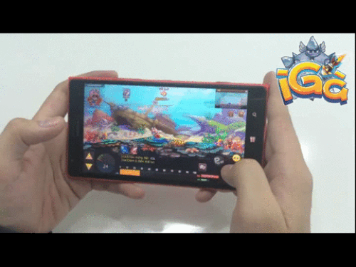 Game chạy mượt và ổn định trên điện thoại Lumia 1520