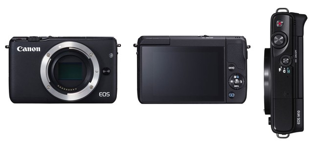  Canon EOS M10. 